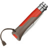 Набор-дисплей OPINEL, 14 ножей №8 OUTDOOR EARTH из нержав стали, 7 красных + 7 зеленых 001840