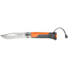 Набор-дисплей OPINEL, 14 ножей №8 OUTDOOR EARTH из нержав стали, 7 синих + 7 оранжевых 001841