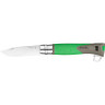 Набор-дисплей OPINEL, 8 ножей №12 EXPLORE из нержав стали, 4 зеленых + 4 оранжевых 001975