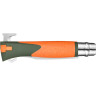 Набор-дисплей OPINEL, 8 ножей №12 EXPLORE из нержав стали, 4 зеленых + 4 оранжевых 001975