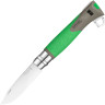 Набор-дисплей OPINEL, 8 ножей №12 EXPLORE из нержав стали, 4 зеленых + 4 оранжевых 001975