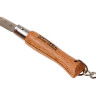 Нож-брелок OPINEL №4, нержавеющая сталь, бук 000081