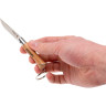 Нож-брелок OPINEL №4, нержавеющая сталь, бук 000081
