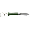 Нож-брелок OPINEL №4, нержавеющая сталь, зеленый, 002054