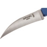 Нож для чистки овощей OPINEL №114, деревянная рукоять, нержавеющая сталь, синий, блистер, 001927