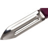 Нож для чистки овощей OPINEL №115, деревянная рукоять, нержавеющая сталь, сливовый, блистер, 001929