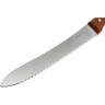 Нож для хлеба OPINEL №124, деревянная рукоять, нержавеющая сталь, 001816