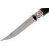 Нож филейный OPINEL №10, нержавеющая сталь, рукоять эбеновое дерево, картонная коробка 001708