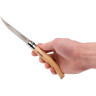 Нож филейный OPINEL №10, нержавеющая сталь, рукоять из дерева бука 000517