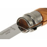 Нож филейный OPINEL №10, нержавеющая сталь, рукоять оливковое дерев, чехол, деревянный футляр 001090