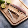 Нож филейный OPINEL №15, нержавеющая сталь, рукоять из дерева бука