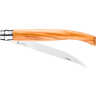 Нож филейный OPINEL №15, нержавеющая сталь, рукоять оливковое дерево