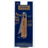 Нож OPINEL №10, нержавеющая сталь, рукоять из бука, блистер 001255