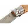 Нож OPINEL №10, нержавеющая сталь, рукоять из бука, со штопором 001410