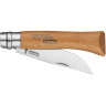 Нож OPINEL №10, углеродистая сталь, рукоять из дерева бука 113100