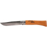 Нож OPINEL №10, углеродистая сталь, рукоять из дерева бука 113100