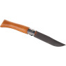 Нож OPINEL №10, углеродистая сталь, рукоять из дерева бука 113100