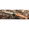 Нож OPINEL №13, нержавеющая сталь, рукоять из бука, кожаный темляк, картонная коробка 122136