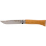 Нож OPINEL №6, нержавеющая сталь, дубовая рукоять в картонной коробке 002024