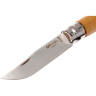 Нож OPINEL №6, нержавеющая сталь, дубовая рукоять в картонной коробке 002024