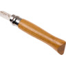 Нож OPINEL №6, нержавеющая сталь, дубовая рукоять в картонной коробке 002024