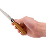 Нож OPINEL №6, нержавеющая сталь, дубовая рукоять в картонной коробке 002024