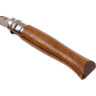 Нож OPINEL №6, нержавеющая сталь, ореховая рукоять в картонной коробке 002025