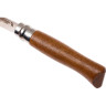 Нож OPINEL №6, нержавеющая сталь, ореховая рукоять в картонной коробке 002025