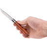 Нож OPINEL №6, нержавеющая сталь, рукоять дерево бубинга 226066