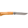 Нож OPINEL №6, нержавеющая сталь, рукоять из оливкового дерева в картонной коробке 002023