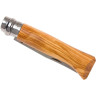 Нож OPINEL №6, нержавеющая сталь, рукоять из оливкового дерева в картонной коробке 002023