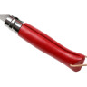 Нож OPINEL №6 TREKKING клубничный 002201