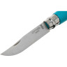 Нож OPINEL №6 TREKKING, нержавеющая сталь, бирюзовый 002200