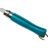 Нож OPINEL №6 TREKKING, нержавеющая сталь, бирюзовый 002200