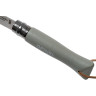 Нож OPINEL №6 TREKKING, нержавеющая сталь, серый 002200
