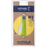 Нож OPINEL №7 MY FIRST OPINEL, зеленый, блистер 001971