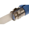 Нож OPINEL №7, нержавеющая сталь, синий 001424