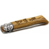 Нож OPINEL №8 ANIMALIA, нержавеющая сталь, рукоять дуб, гравировка форель 001625