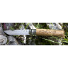 Нож OPINEL №8 ANIMALIA, нержавеющая сталь, рукоять дуб, гравировка кабан 001624