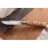 Нож OPINEL №8 ANIMALIA, нержавеющая сталь, рукоять дуб, гравировка серна 001621
