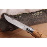 Нож OPINEL №8 ANIMALIA, нержавеющая сталь, рукоять дуб, гравировка серна 001621