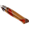 Нож OPINEL №8 CHAPERON, рукоять африканское дерево, футляр 001399