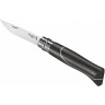 Нож OPINEL №8 ELLIPSE, рукоять африканское дерево с алюминиевой вставкой, 002347