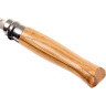 Нож OPINEL №8, нержавеющая сталь, дубовая рукоять в картонной коробке 002021