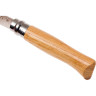Нож OPINEL №8, нержавеющая сталь, дубовая рукоять в картонной коробке 002021