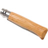 Нож OPINEL №8, нержавеющая сталь, дубовая рукоять в картонной коробке 002021