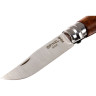 Нож OPINEL №8, нержавеющая сталь, ореховая рукоять в картонной коробке 002022