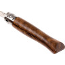 Нож OPINEL №8, нержавеющая сталь, ореховая рукоять в картонной коробке 002022