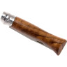 Нож OPINEL №8, нержавеющая сталь, ореховая рукоять в картонной коробке 002022