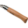 Нож OPINEL №8, нержавеющая сталь, рукоять из бука, чехол, картонная коробка 001089